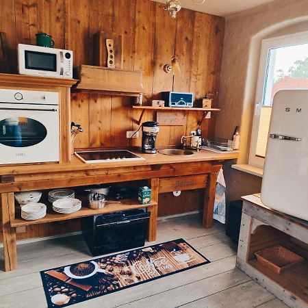 Vintage Ferienwohnung Viktoria Bad Klosterlausnitz Esterno foto