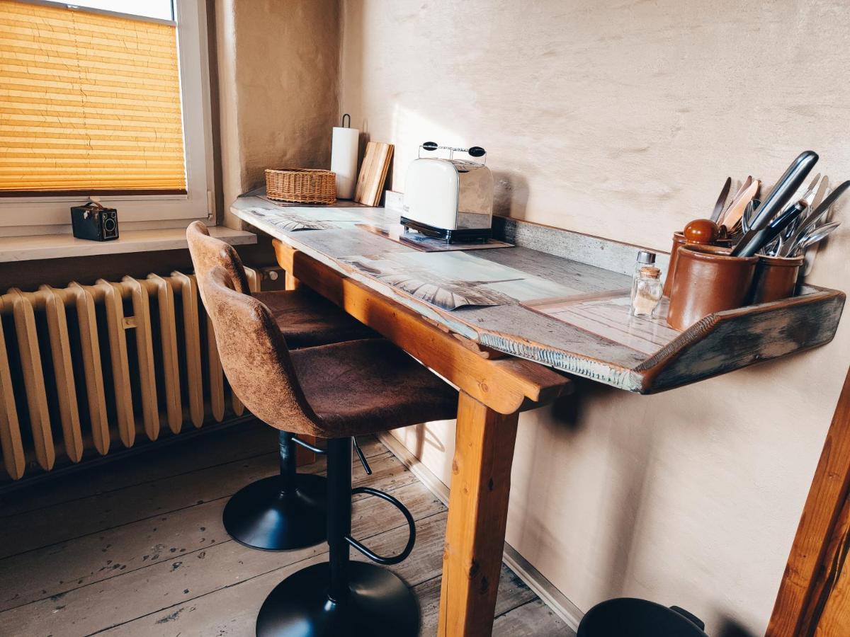 Vintage Ferienwohnung Viktoria Bad Klosterlausnitz Esterno foto