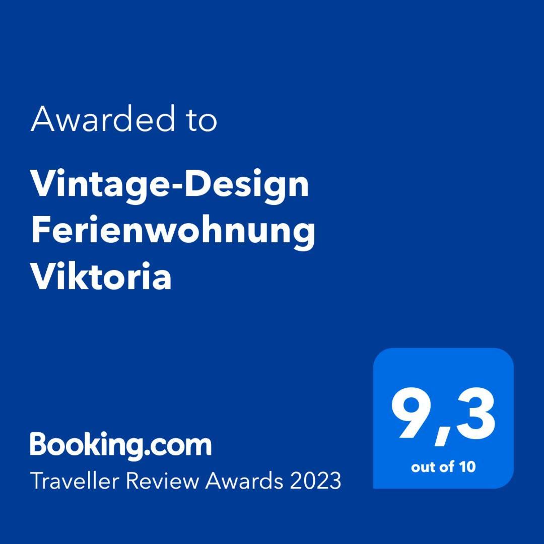 Vintage Ferienwohnung Viktoria Bad Klosterlausnitz Esterno foto